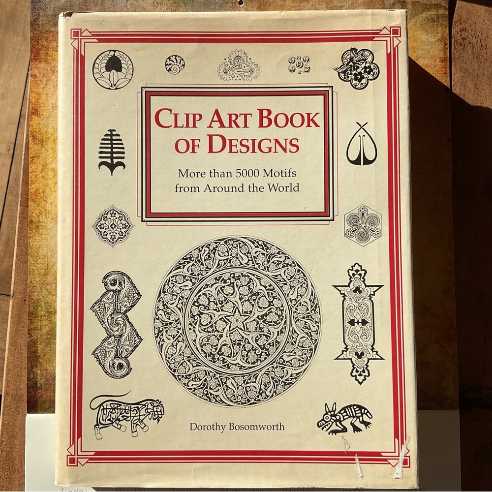 Clip Art Book of Designs by Dorothy Bosomworth